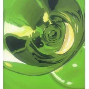 Green Martini Painting by Gabriel Solis
